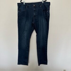 Buffalo David button axel slim stretch men’s dark wash jeans size 40 X 34